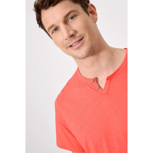 T-shirt a maniche corte Arancio