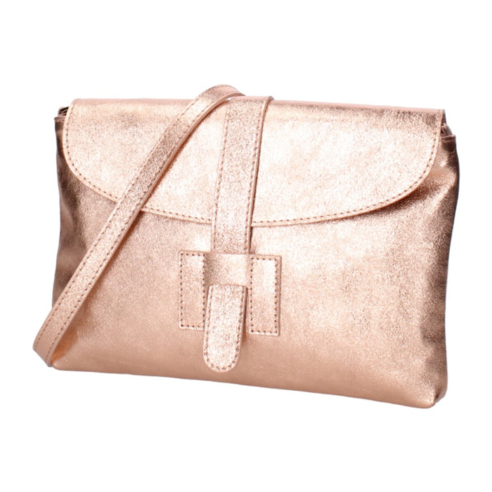Borsa a mano da donna - Modello False - Vera pelle - 26.0 x 19.0 x 3.0 cm