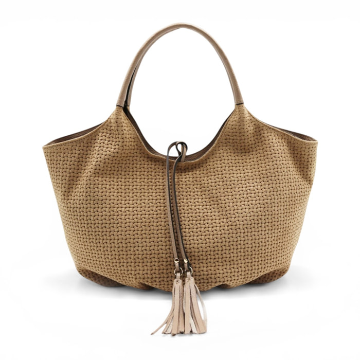 Borsa a spalla Cheval Firenze Zara Taupe