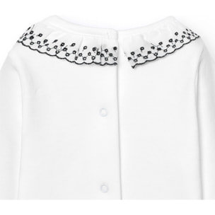 Body bebé manga larga cuello batista