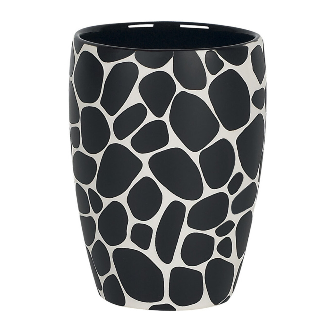 Gobelet Céramique DARWIN PEBBLE Noir Spirella