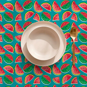 Mantel antimanchas Water Melon - 100% algodón -