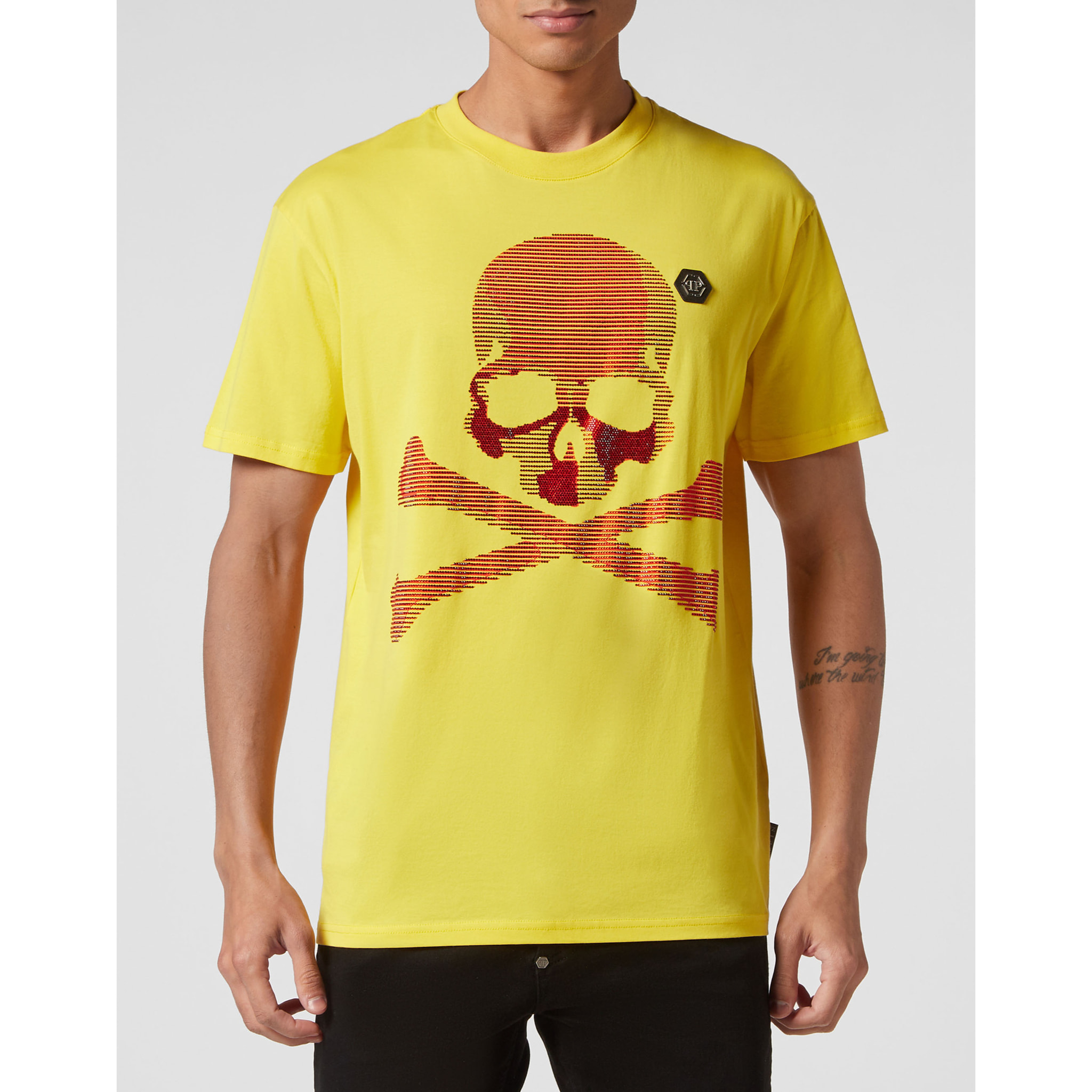 PHILIPP PLEIN Camiseta Cuello Redondo SKULL&BONES