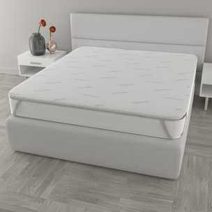 TOPPER VAULT CON FODERA SILVER