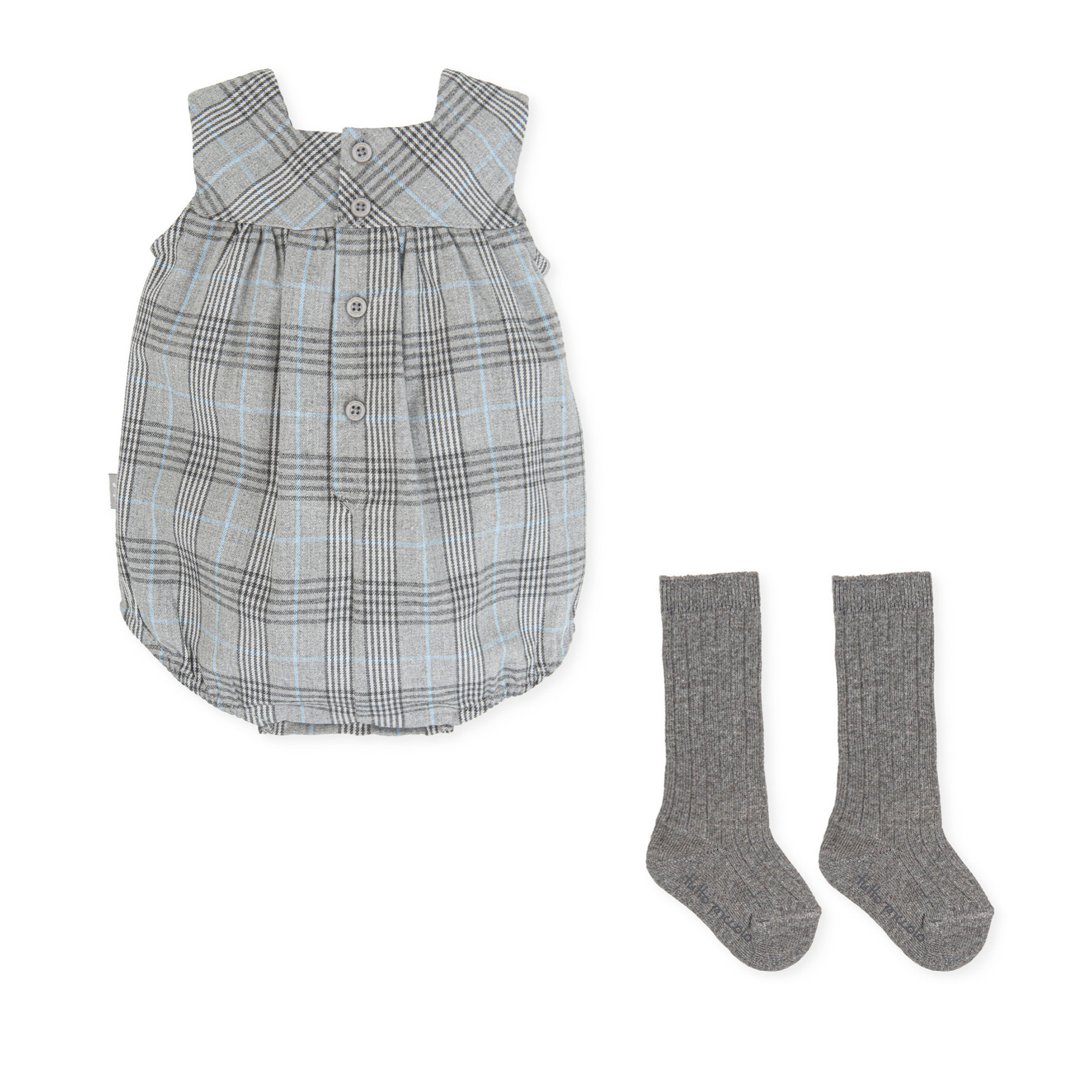 Peto con calcetines - Gris