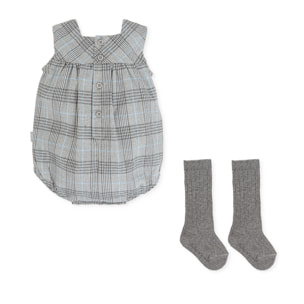 Peto con calcetines - Gris