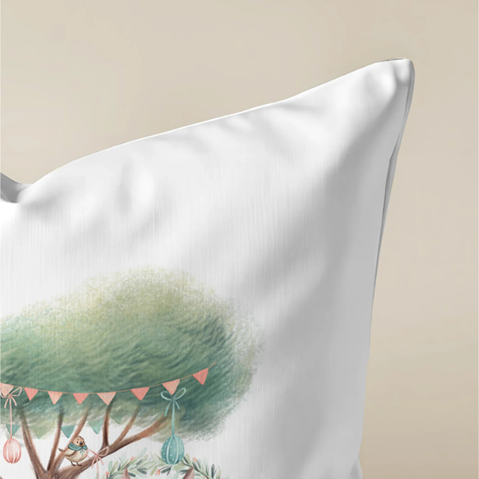 Housse de coussin Easter 1A - 100% coton - Multicolore - 50x50 cm