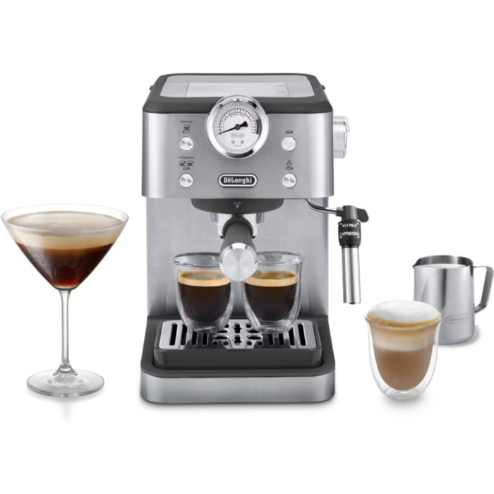 Machine à expresso DELONGHI Linea Classic EM450.M Argent