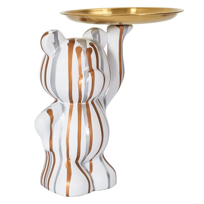 STATUE DECO BLANC VIDE POCHE