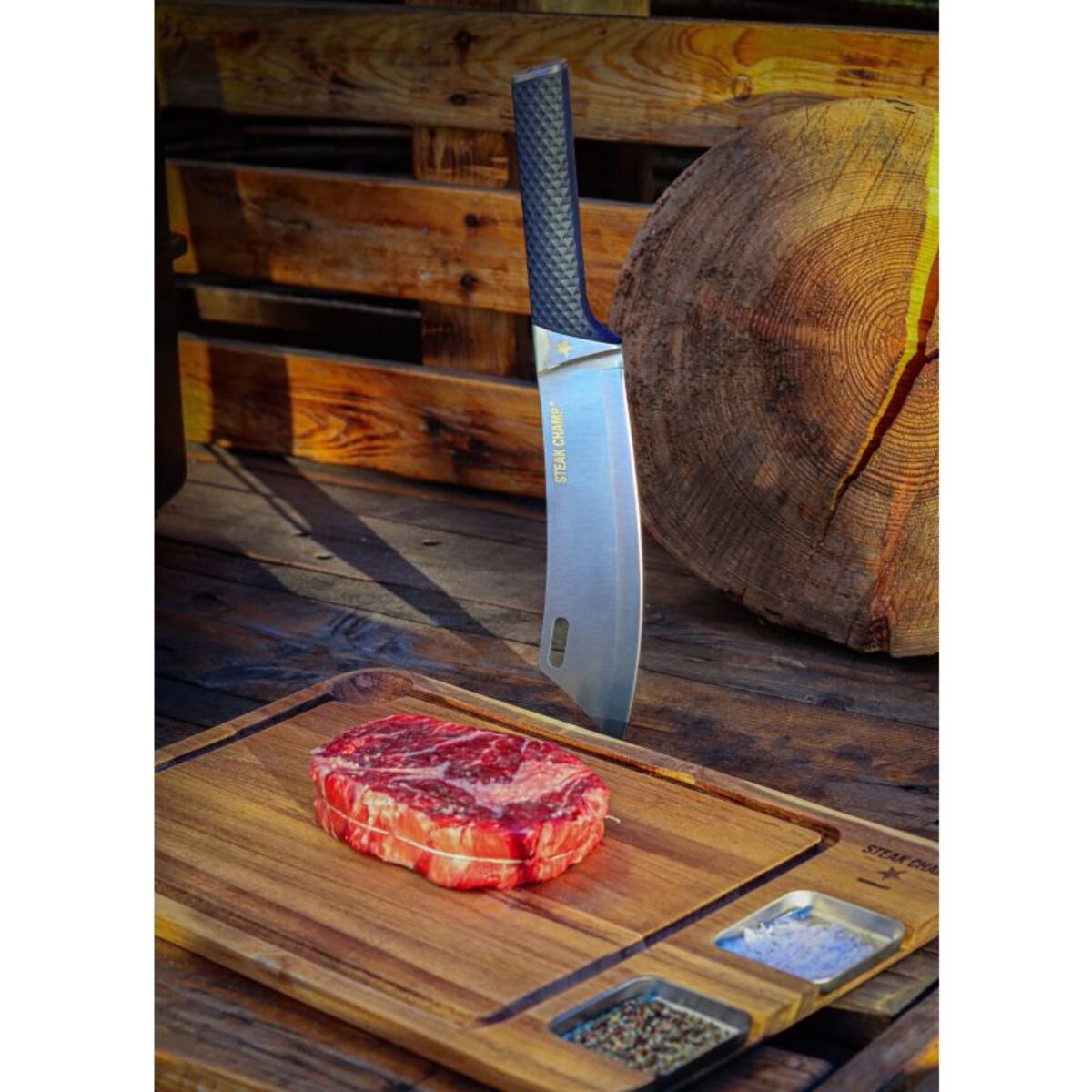 Couteau chef STEAK CHAMP BBQ pro