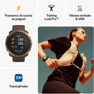 Montre sport POLAR Grit X2 Maron S-L