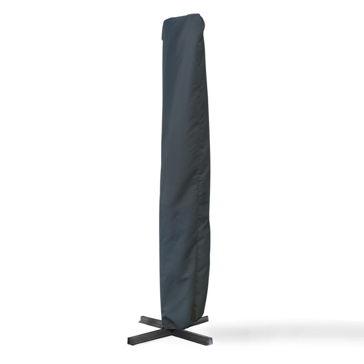 Parasol Sombra 360° carré avec housse de protection - Gris