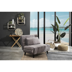 Tomasucci Fauteuil / lit YOLE GRIS