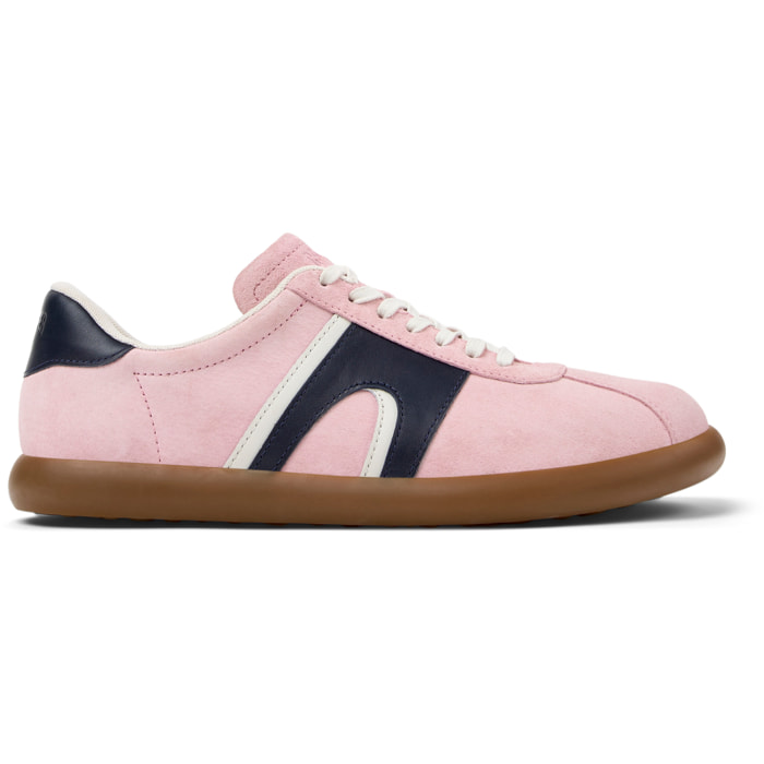 Zapatillas - CAMPER Pelotas Soller - Rosa - Cuero Nubuck