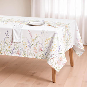 Nappe imprimée anti-tâches BRIANA MULTICOLORE