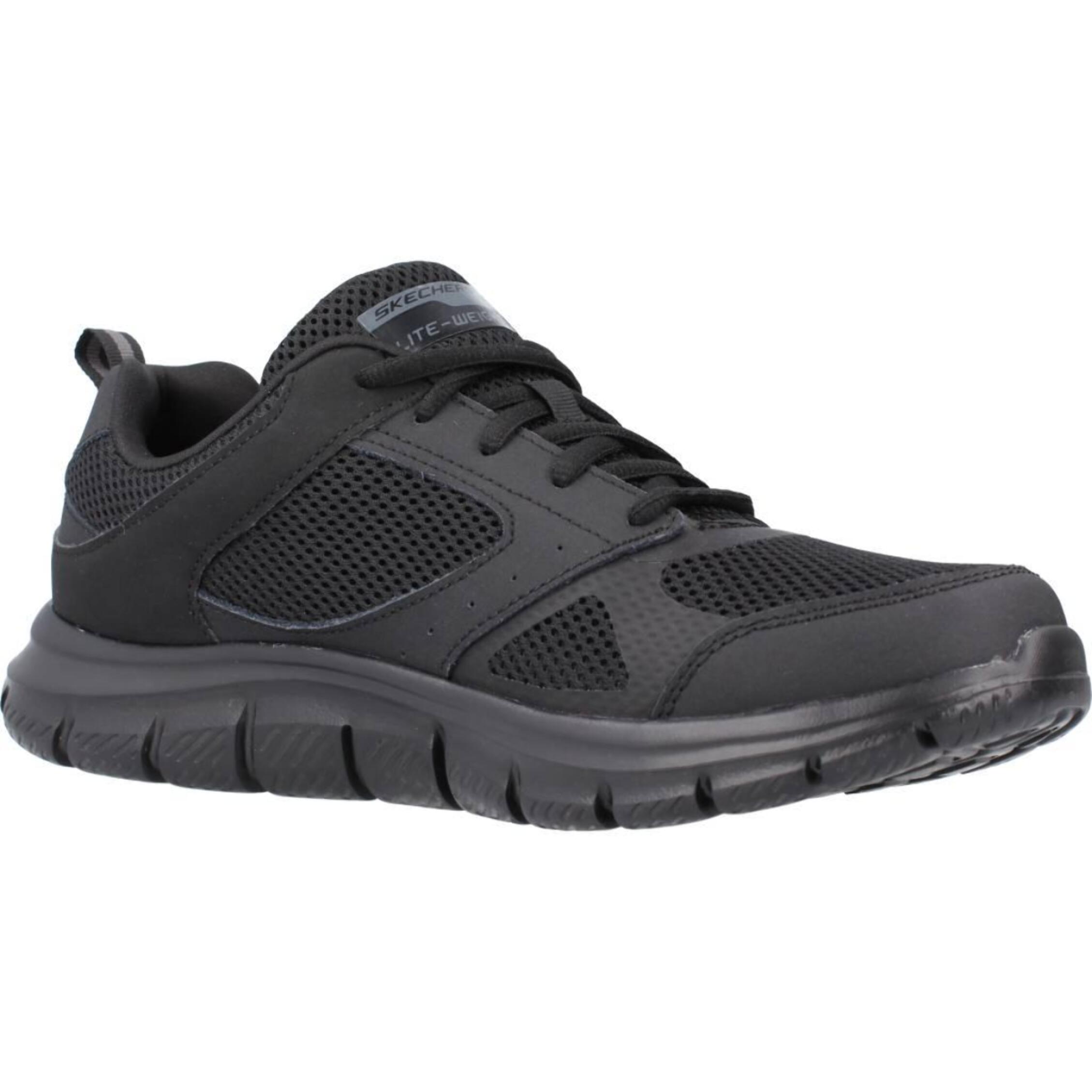Sneakers De  Hombre Track - Syntac Negro