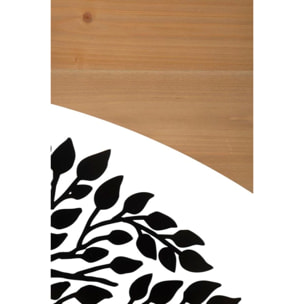 PANNELLO DA MURO ARC FERRO E WOOD SET 3PZ CM 105X2X70 (35X2X70)