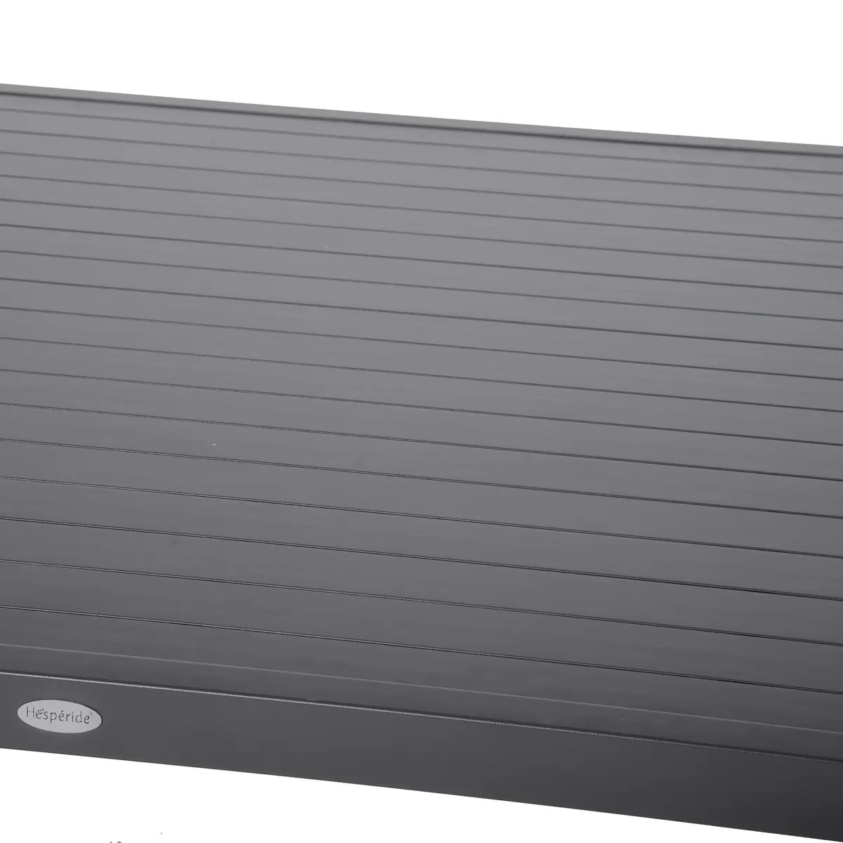 Table de jardin carrée Piazza Graphite