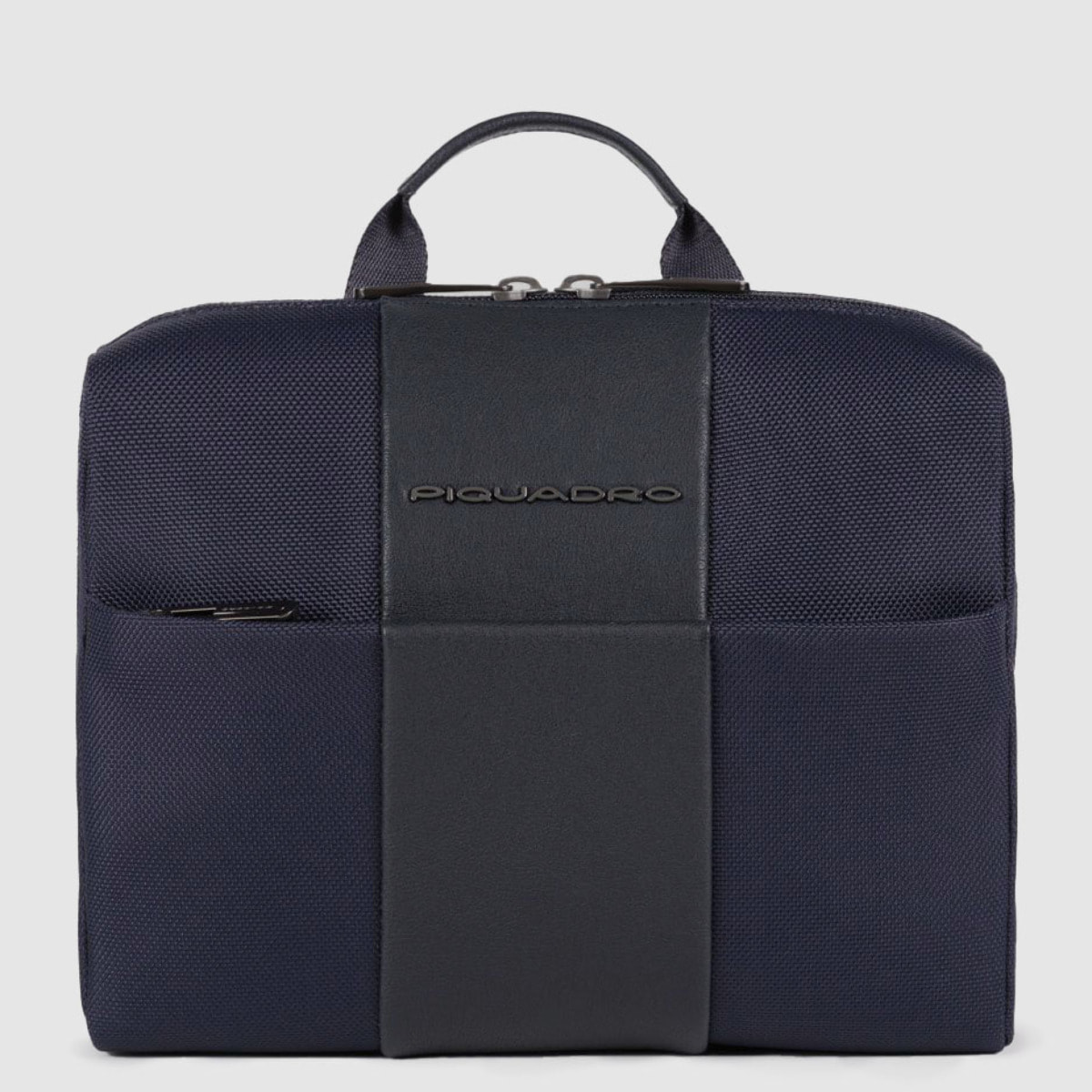 Piquadro Beauty case uomo in tessuto riciclato con gancio