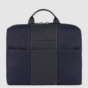 Piquadro Beauty case uomo in tessuto riciclato con gancio