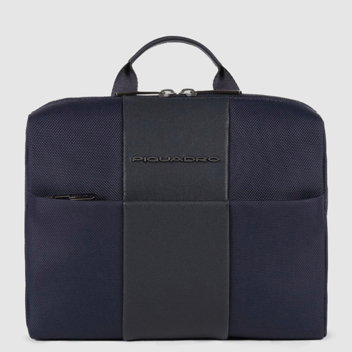 Piquadro Beauty case uomo in tessuto riciclato con gancio