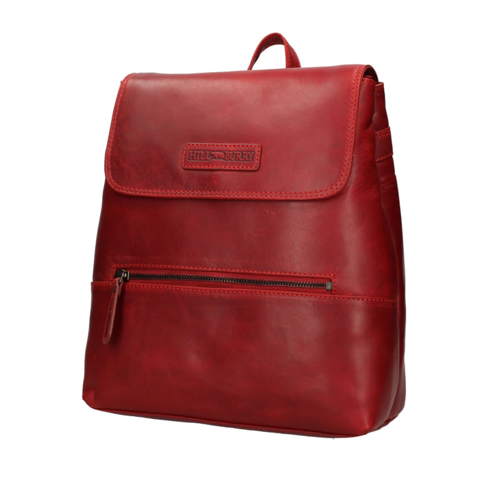 Zaino  da uomo In Vera pelle Made in Italy 27x30x12 cm