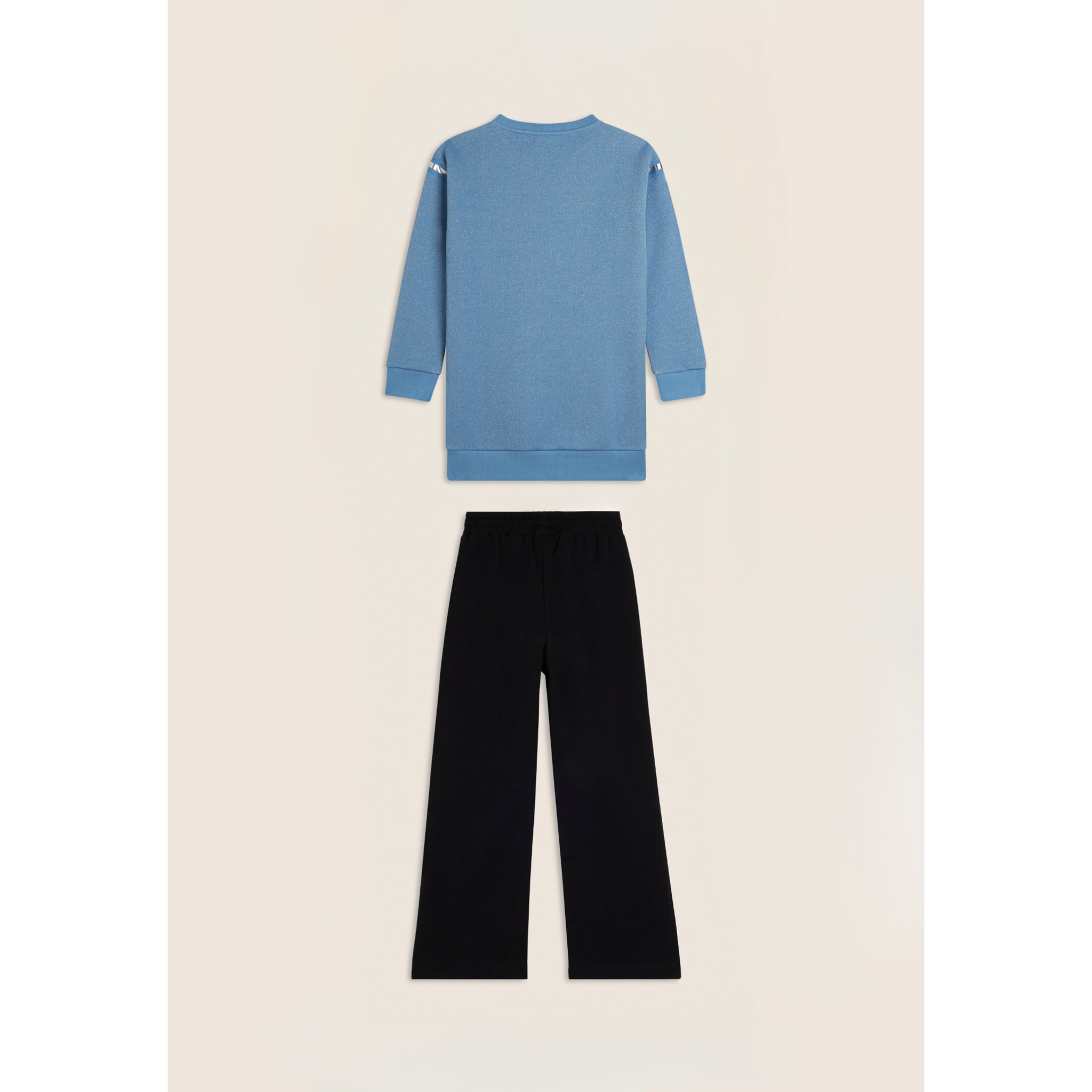 Pantaloni sportivi Bambina gamba ampia con spacchi laterali