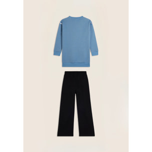 Pantaloni sportivi Bambina gamba ampia con spacchi laterali