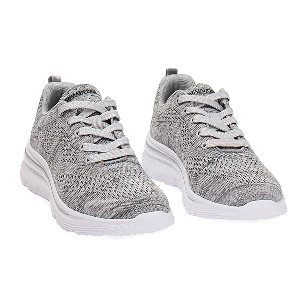 Zapatillas de tela gris