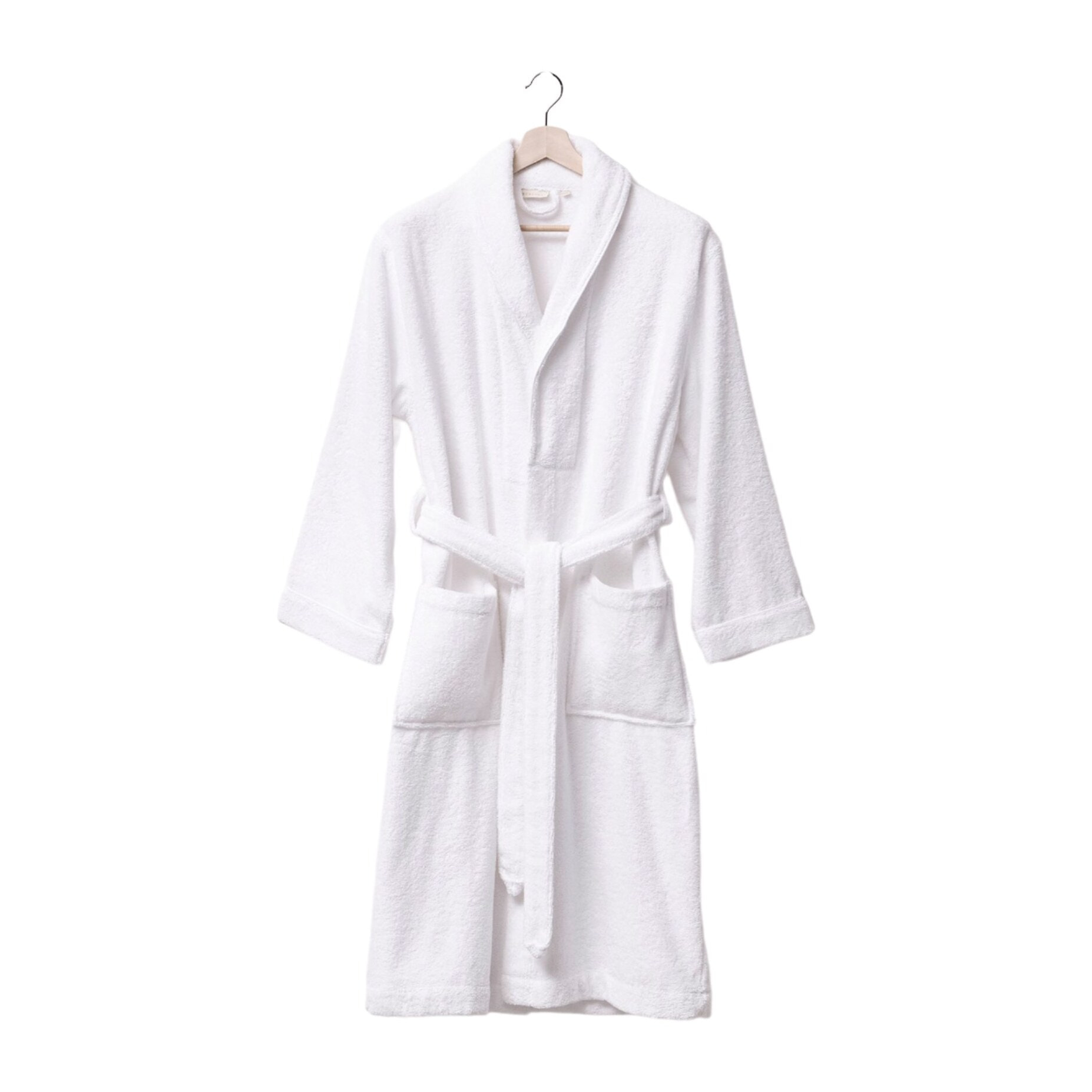 Albornoz 100% algodón 360gsm blanco scalpers home