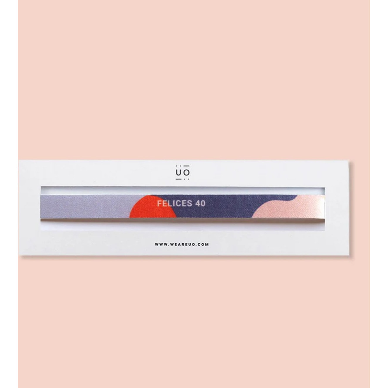 Pulsera Tela "Felices 40"