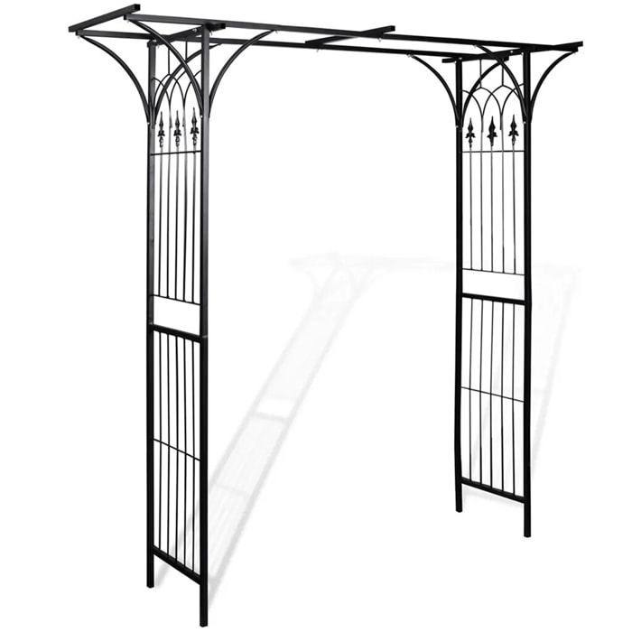 Arche de jardin - Noir