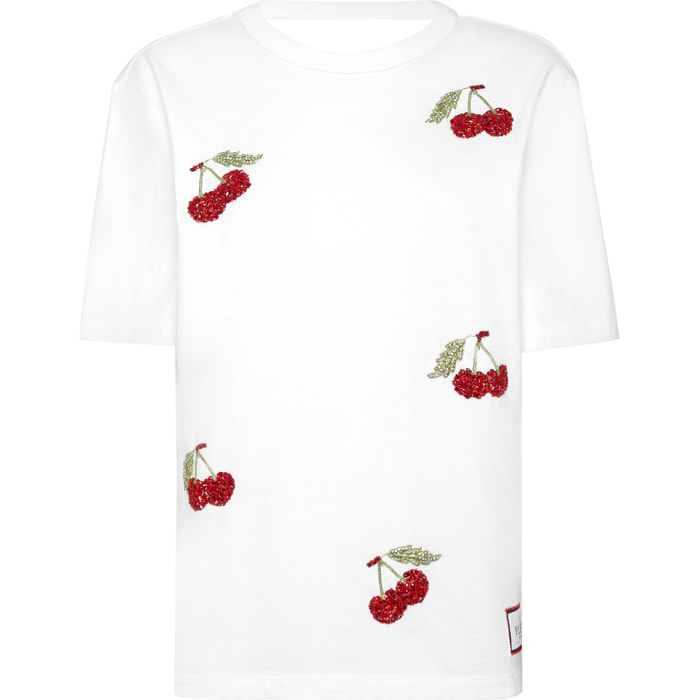 PHILIPP PLEIN T-Shirt Man Fit CHERRIES