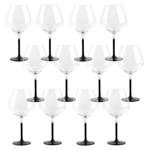 Juego de 12 copas gin calavera de 720ml en cristal scalpers home