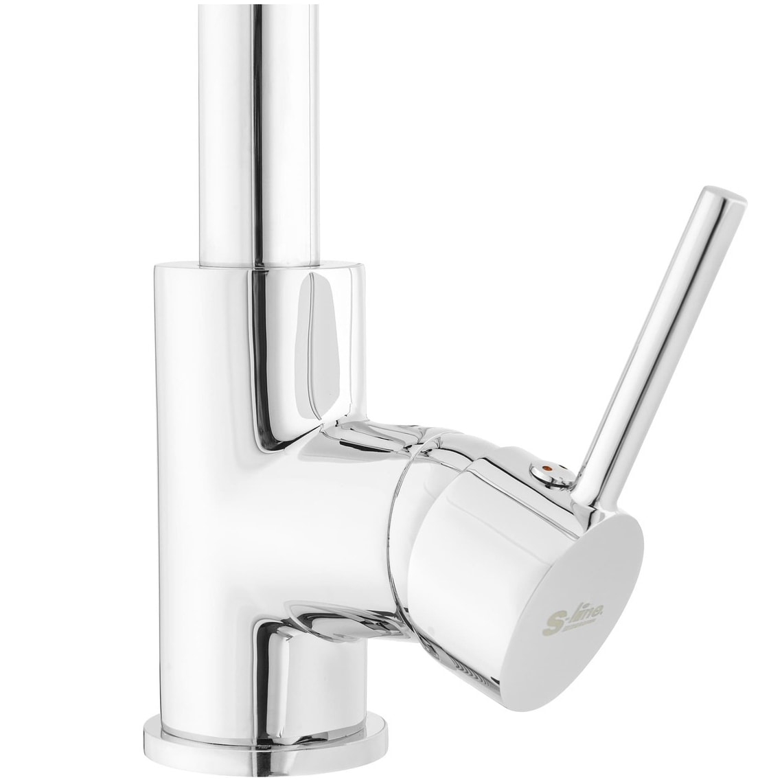 mitigeur cuisine à mémoire de forme, courbe en silicone beige (SIKOBSLPRO290BE)