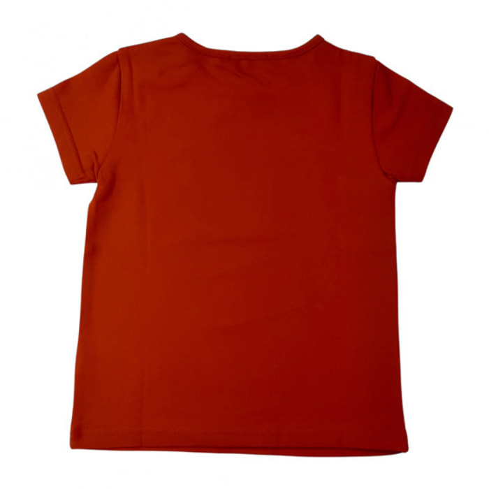 TSHIRT JERSEY ROSSO TROUSSE