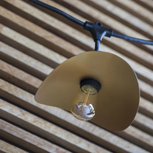 Guirlande métal twist HAT 10xE27 6M