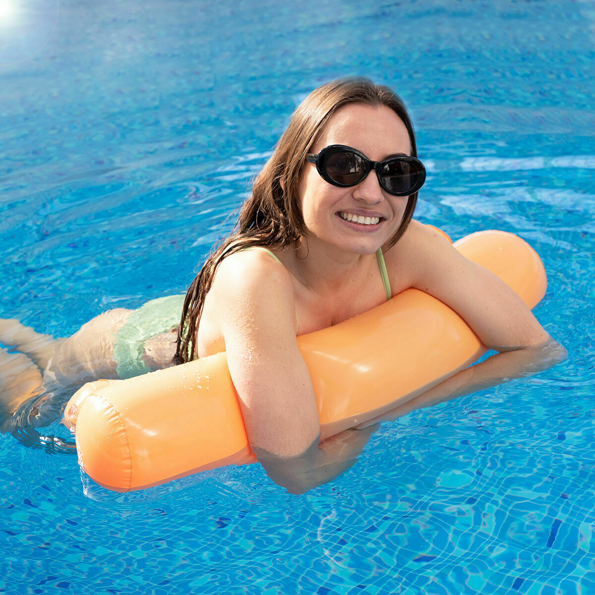 Hamac d’Eau Flottant Individuel pour Piscine InnovaGoods 2 Unités