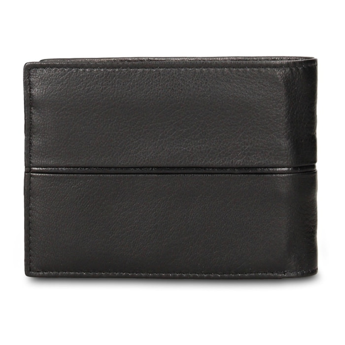 Portafoglio uomo in vera pelle - Modello Araldo Elite - 12.0 x 9.0 x 2.0 cm