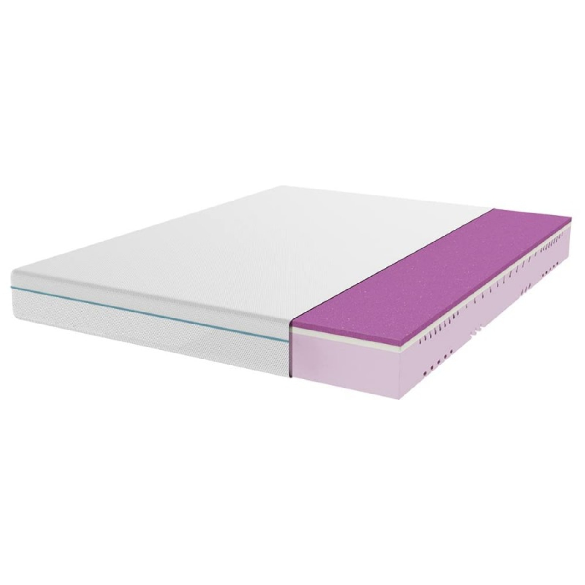 Cecotec Matelas One+ 120 x 190 3 Couches, 18 cm de Hauteur, Haute Fermeté, Noyau