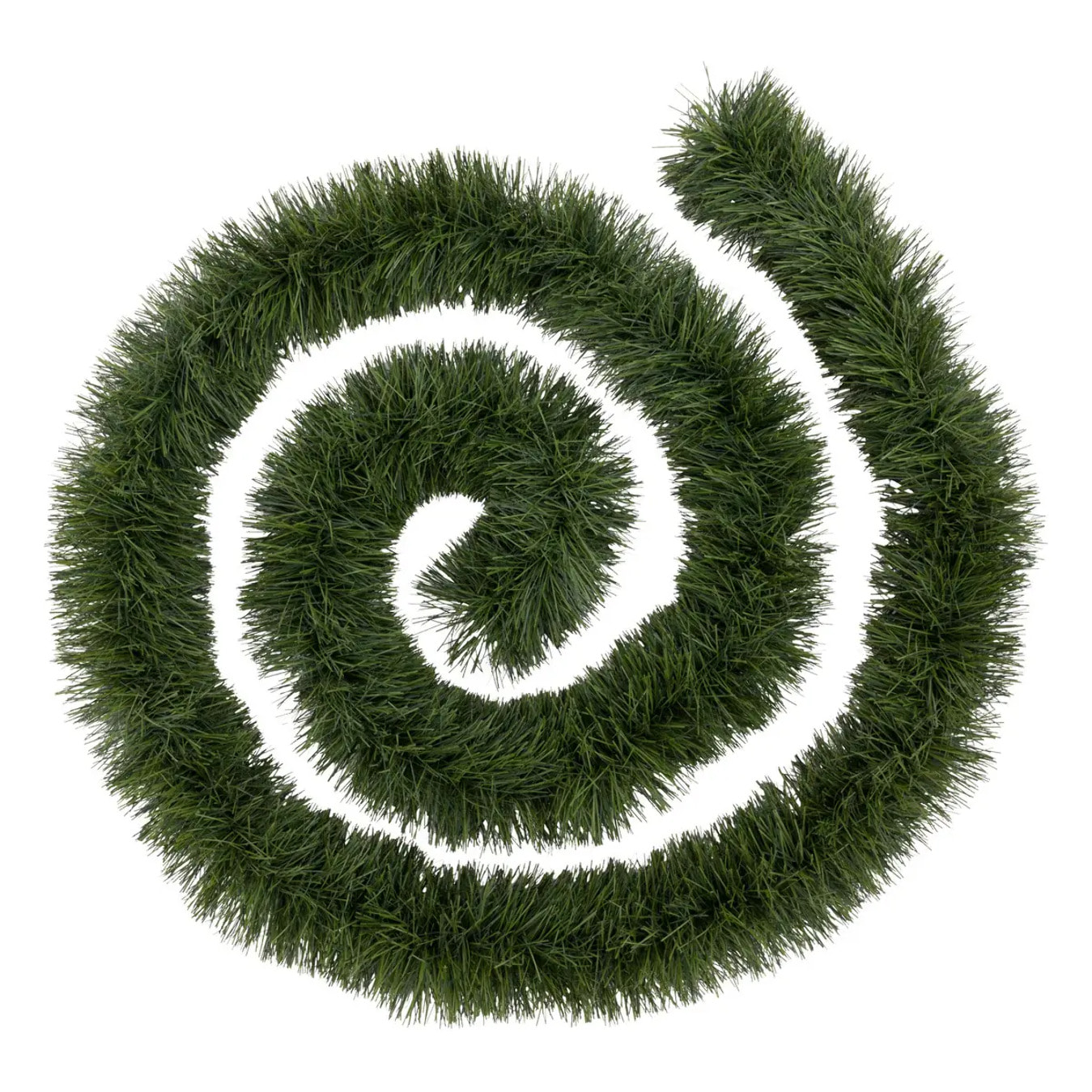 Guirlande boa longue 20cmx5 m 6 plis vert