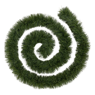Guirlande boa longue 20cmx5 m 6 plis vert