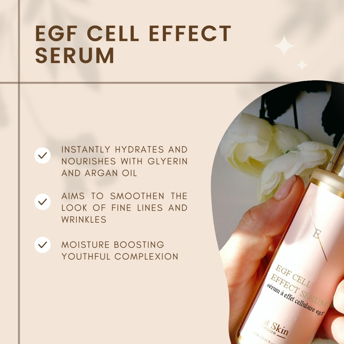 SERUM EFECTO CELULAR EGF 60ML