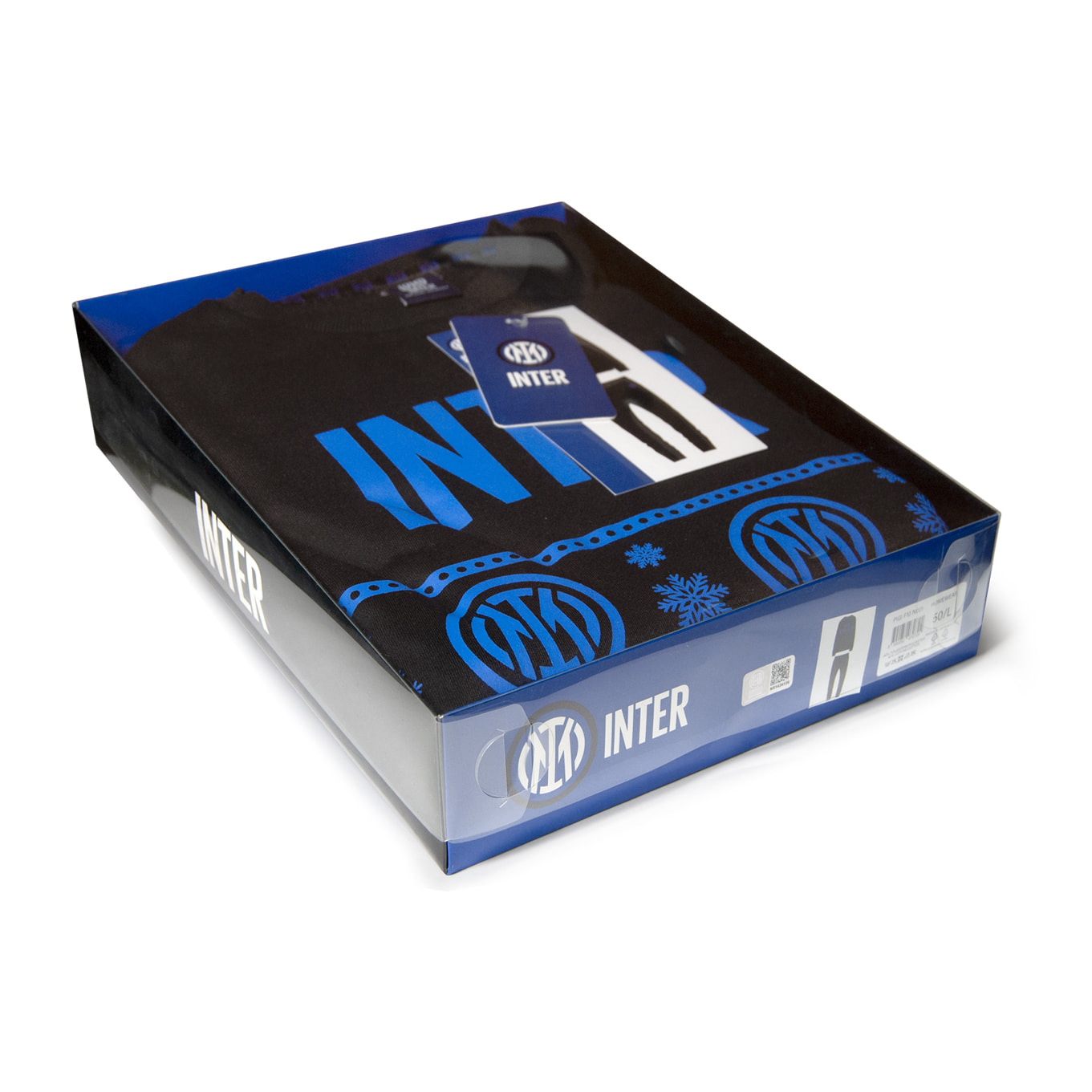 Tuta Homewear Uomo INTER Prodotto Ufficiale Cotone Felpato NATALE