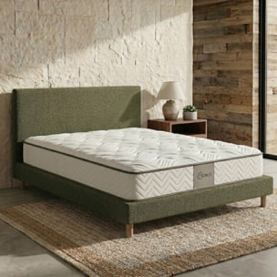 Matelas Univers| Mémoire de forme & Ressort ensachés | 20 cm | Système AIR VENTILATION