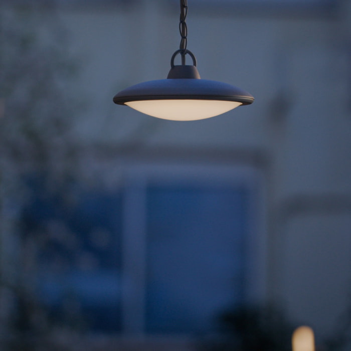 Forlight Colgante Ip44 Pergola Led 7,5W 3000K Marrón 533Lm