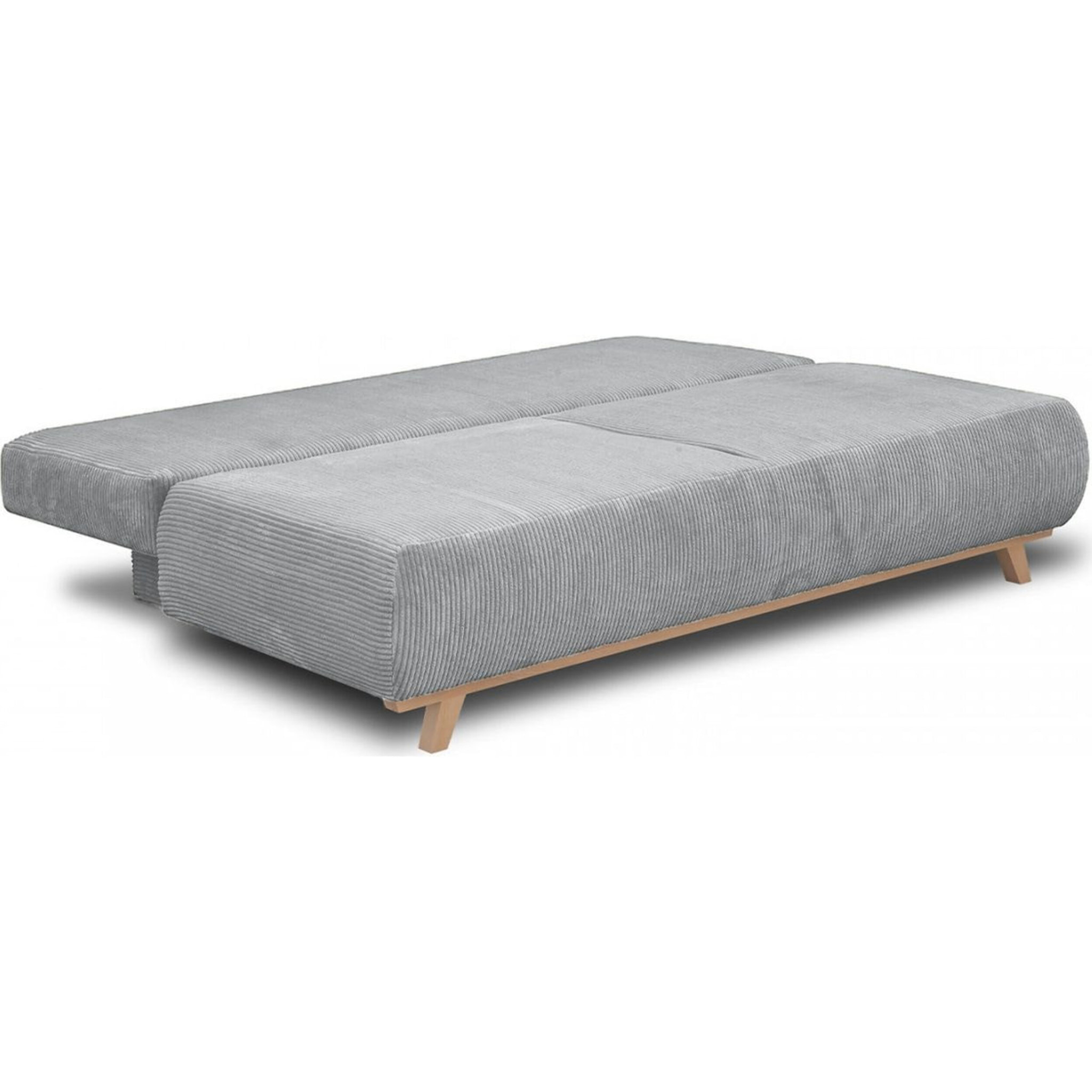 Canapé convertible 3 places en velours côtelé - LARIA