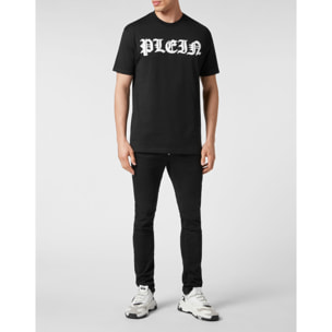 PHILIPP PLEIN T-Shirt Round Neck GOTHIC PLEIN