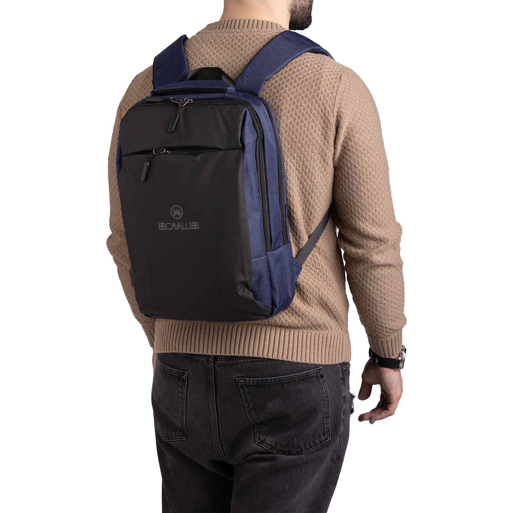 Zaino  da uomo Textile Polyester 40x28x15 cm