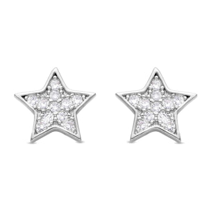 Pendientes Lux by Lux acabados plata